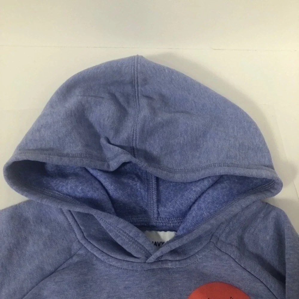 Old Navy‎ periwinkle hoodie surfer bear Size 4T